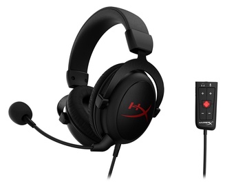 Kõrvaklapid HyperX Core 7.1, must (kahjustatud pakend)