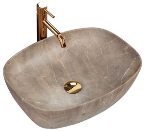 Раковина для ванной Rea Freja, керамика, 51 см x 39.5 см x 14 см