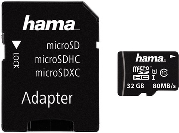 Atmiņas karte Hama MSDHC32GB, 32 GB
