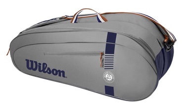 Sporta soma Wilson Roland Garros Super Tour 6 PK, pelēka