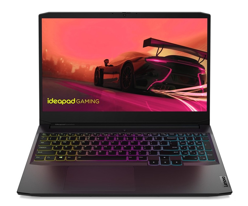 Sülearvuti Lenovo IdeaPad Gaming 3 82K20155PB, 5800H, 16 GB, 512 GB, 15.6 ", Nvidia GeForce RTX 3050, must