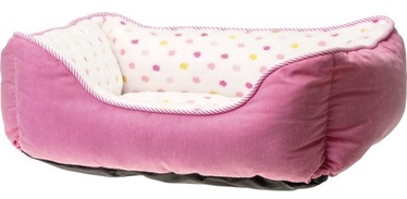 Кровать для животных Karlie Flamingo Dot, розовый, 55 см x 50 см