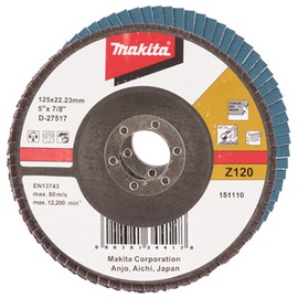 Шлифовальный диск Makita D-27517, 125 мм x 22.23 мм