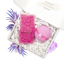 Набор для ухода за телом Organique Pink, 370 г, 2 шт.