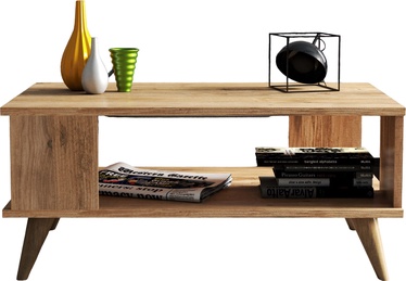 Журнальный столик Kalune Design SHP0102, коричневый, 52 см x 90 см x 40 см