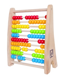 Обучающая игрушка Hape Rainbow Bead Abacus E0412, 32 см