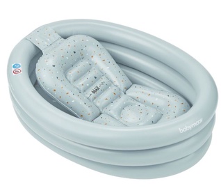 Детская ванночка Babymoov Inflatable Bathtub Aqua Dots, синий, 80 см