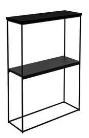 Konsoollaud ADRK Velo, must, 20 cm x 60 cm x 80 cm