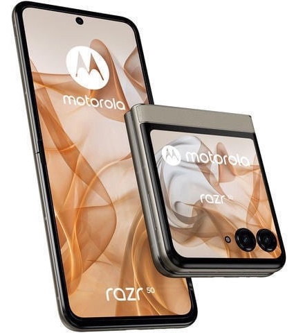 Мобильный телефон Motorola Razr 50, 256 GB, песочный