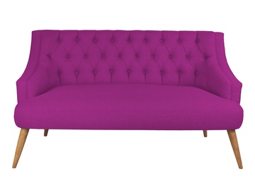 Dīvāns Hanah Home Lamont, violeta, 74 x 140 cm x 80 cm