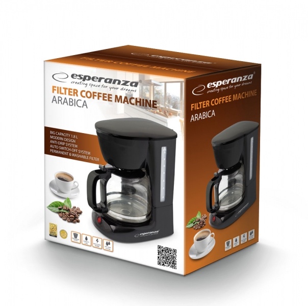 Filtra kafijas automāts Esperanza Robusta EKC005