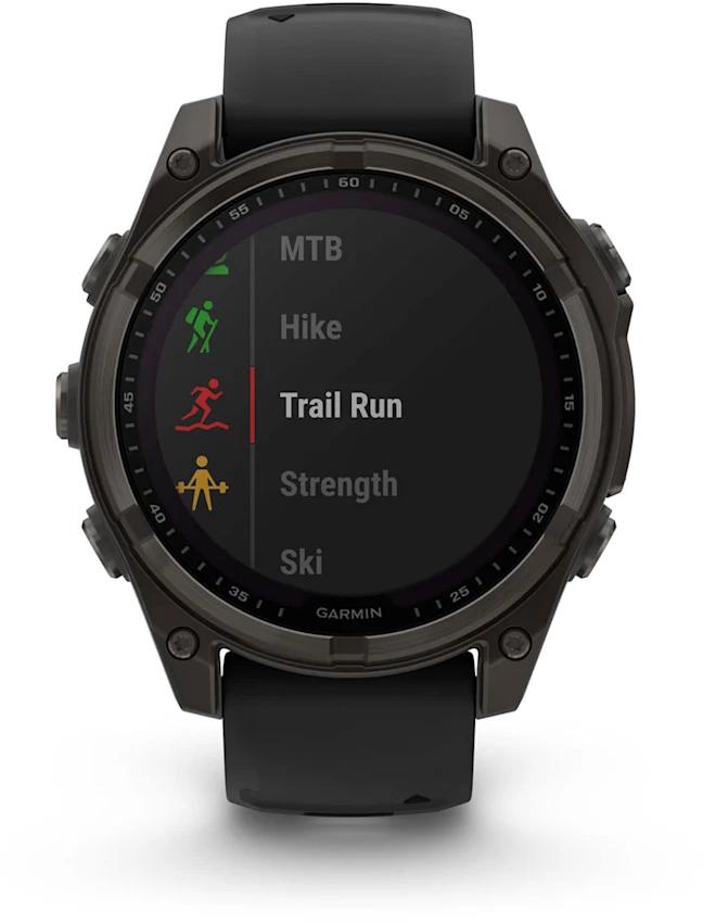 Умные часы Garmin Fenix 8 47mm Solar Sapphire 010-02906-11, черный