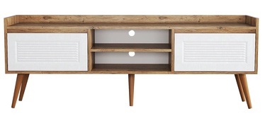 TV-laud Kalune Design Ostard 2, valge, 40 cm x 180 cm x 68 cm