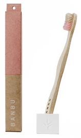 Зубная щетка Banbu Medium, розовый