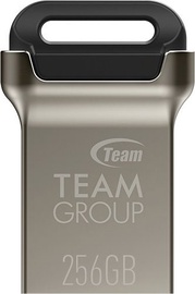 USB atmintinė Team Group C162, sidabro, 256 GB