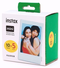 Foto lente Fujifilm Instax Mini Instant Color Film 50 Shot Pack, 50 gab.