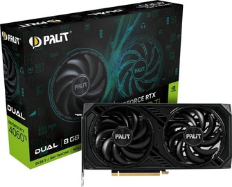 Vaizdo plokštė Palit GeForce RTX™ 4060 Ti NE6406T019P1-1060D, 8 GB, GDDR6