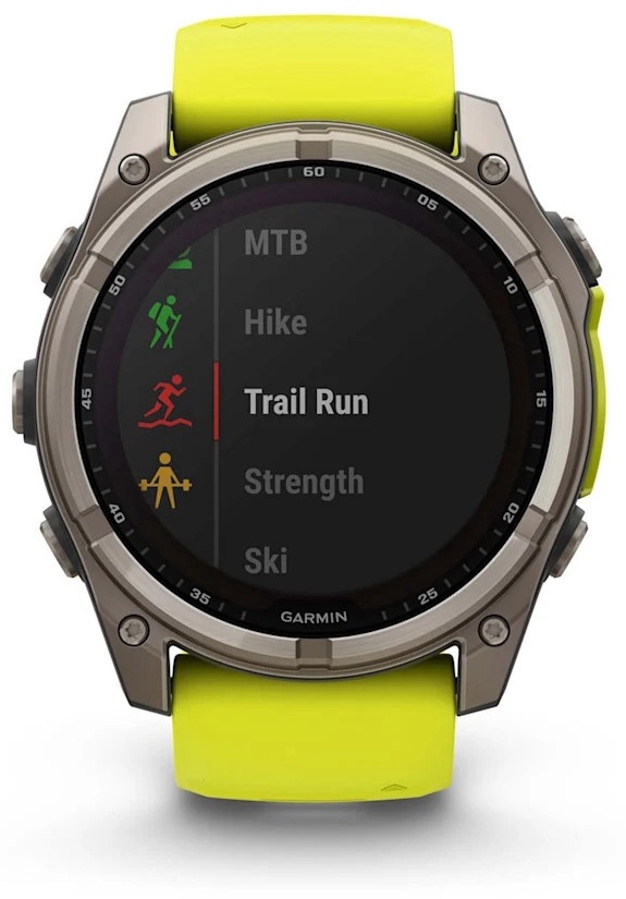 Viedais pulkstenis Garmin Fenix 8 51mm Solar Sapphire 010-02907-21, sudraba