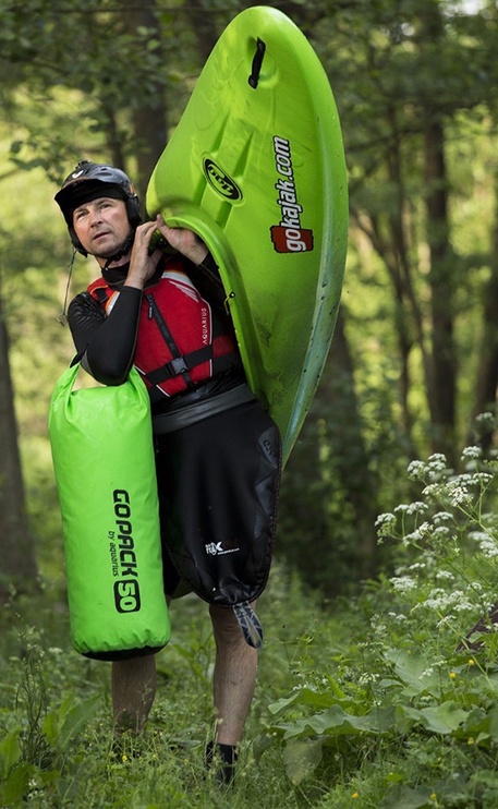 Непромокаемые мешки Aquarius GoPack, 50 л, зеленый