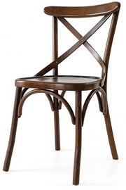 Ēdamistabas krēsls Kalune Design Albero 20 117FRF1120, matēts, valriekstu, 45 cm x 42 cm x 89 cm