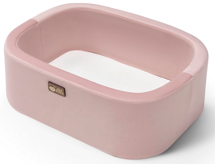 Люлька для младенцев Kalune Design Hier Cradle, белый/розовый, 90 x 58 см