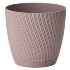 Puķu pods Form Plastic Mika 170 10489425, polipropilēns (pp), Ø 170 mm, brūna
