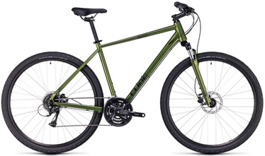 Велосипед горный Cube Nature, 29 ″, 23" (58 cm) рама, черный/зеленый