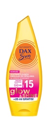 Priemonė įdegiui skatinti Dax Sun Glow & Shine, 175 ml