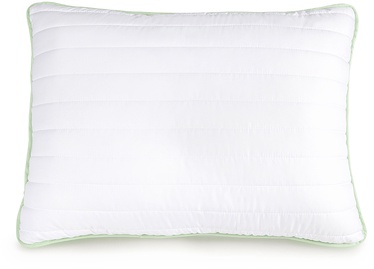 Подушка Comco Aloe Vera, белый/зеленый, 60x60 см