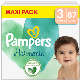 Autiņbiksītes Pampers Harmonie, 3 izmērs, 6 - 10 kg, 87 gab.