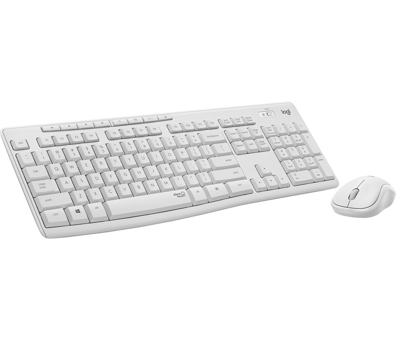 Klaviatuur Logitech MK295 EN, valge, juhtmeta