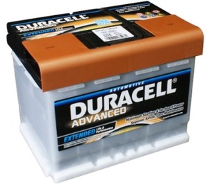 Akumulators Duracell Advanced DA 63H, 12 V, 63 Ah, 600 A