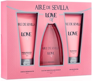 Подарочные комплекты для женщин Instituto Español Aire De Sevilla Love, женские