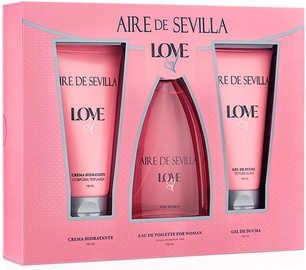 Набор для женщин Instituto Español Aire De Sevilla Love, 450 мл