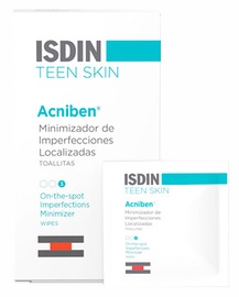 Mitrās salvetes Isdin Acniben
