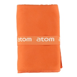 Dvielis pludmale Atom Travel 10570235, oranža, 130 x 80 cm, 1 gab.