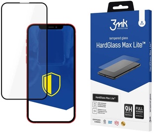 Telefono apsauginis stiklas 3MK HardGlass Max Lite, 9H