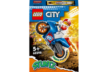 Konstruktor LEGO City Rakett-trikimootorratas 60298, 14 tk