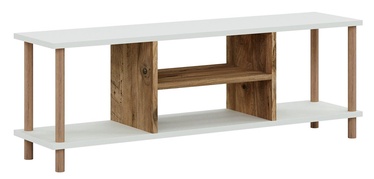 ТВ стол Kalune Design Tvshpbc, коричневый/белый, 290 мм x 1200 мм x 460 мм