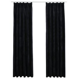 Öökardin VLX Velvet 134494, must, 1400 mm x 2450 mm