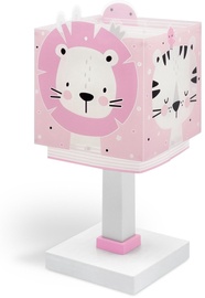 Galda lampa Dalber Baby Jungle Pink, E14, brīvi stāvošs, 8W