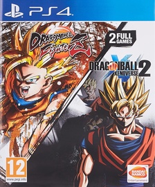PlayStation 4 (PS4) mäng Namco Bandai Games Dragon Ball Fighterz & Dragon Ball Xenoverse 2