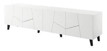 TV staliukas Cama Meble Etna, baltas, 200 cm x 42 cm x 52 cm