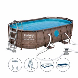 Baseins Bestway Power Steel 6942138, brūna, 13430 l