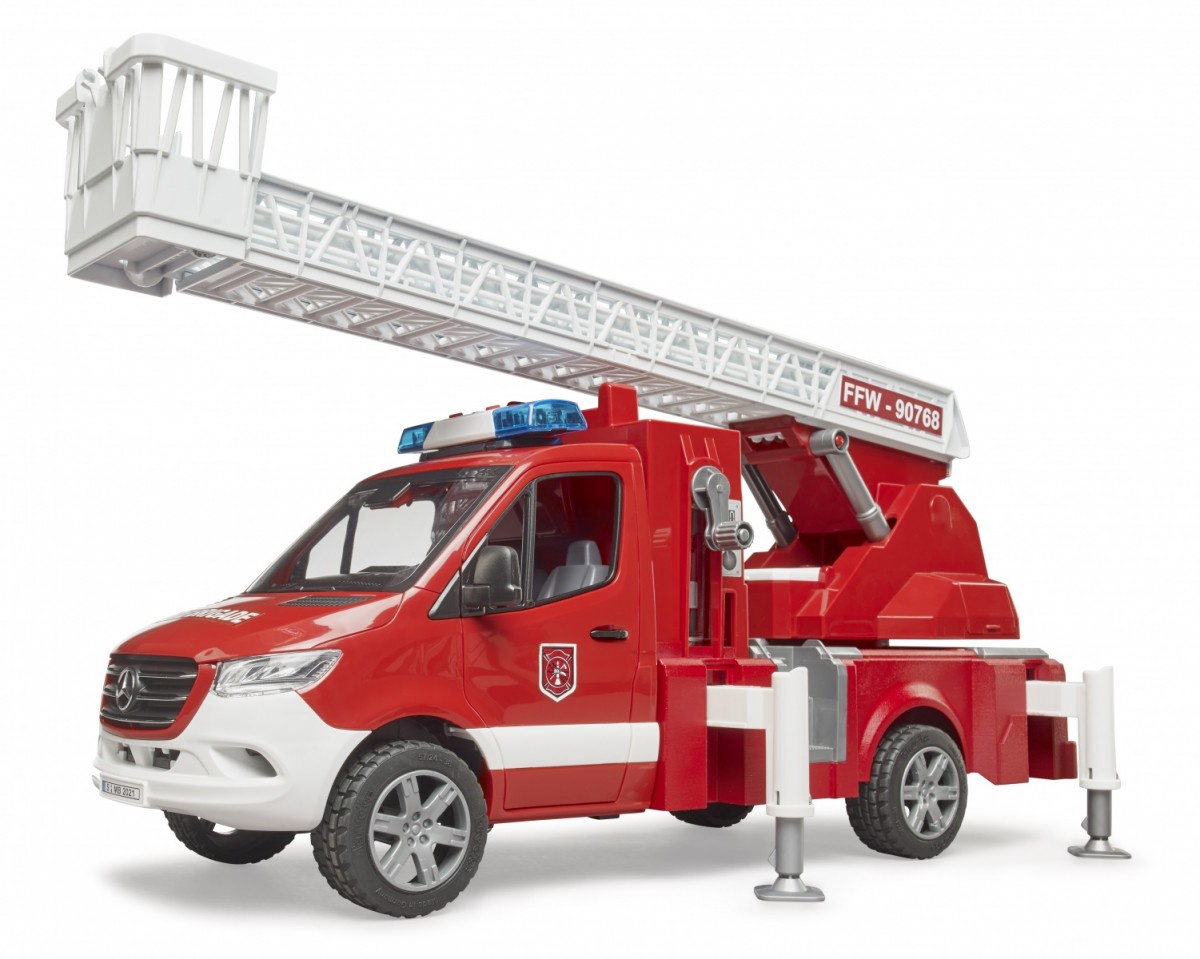 bruder mercedes fire truck