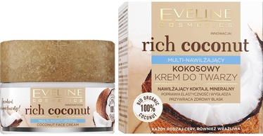 Sejas krēms sievietēm Eveline Rich Coconut, 50 ml