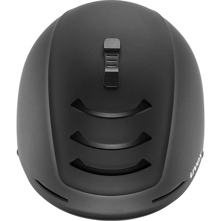 Лыжный шлем Uvex Legend 2.0, черный, 52-55 cm