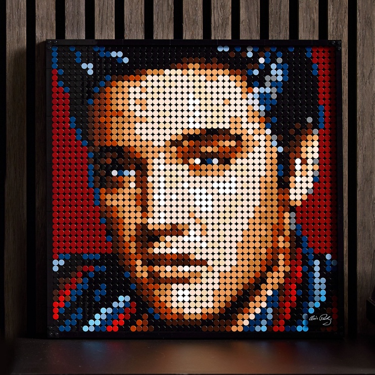 Konstruktors LEGO® Art "Karalis" Elvis Presley 31204, 3445 gab.
