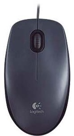Datorpele Logitech M90 ar vadu pie usb / ps/2, pelēka