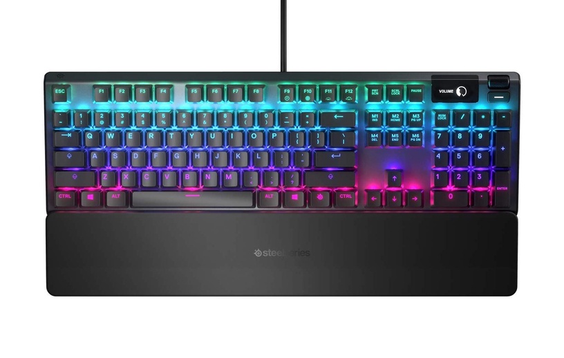 Клавиатура Steelseries Apex 5 Hybrid SteelSeries Hybrid Blue EN, черный